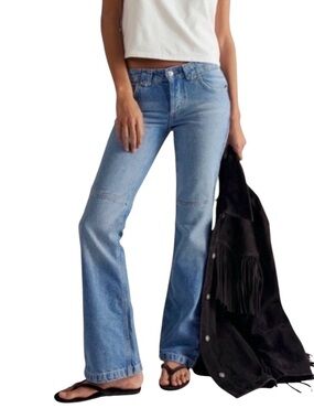 We The Free Flora Low Rise Bootcut Jeans Free People Anthropologie Womens 26